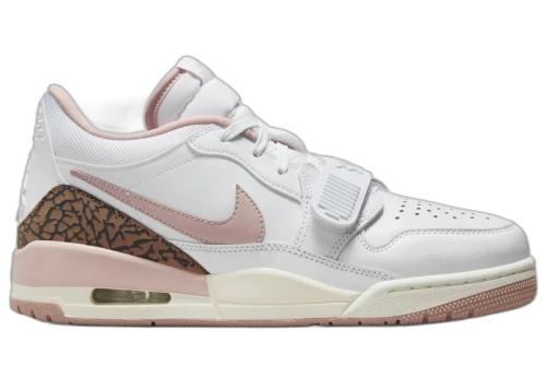 Jordan Legacy 312 Low White Archaeo Brown Sail Pink Oxford (Women's)