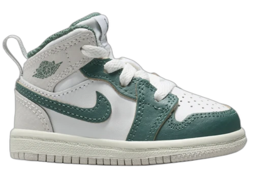 Jordan 1 Mid SE White Sail Neutral Grey Oxidized Green (TD)