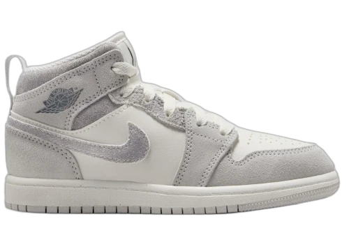 Jordan 1 Mid SE Neutral Grey Sail (PS)