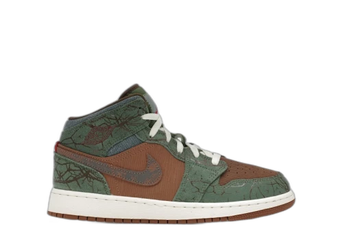 Jordan 1 Mid Treeline (GS)