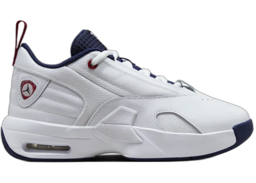 Jordan Max Aura 6 White Varsity Red Midnight Navy (GS)