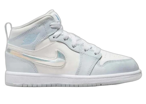 Jordan 1 Mid SE Glitter Swoosh (PS)