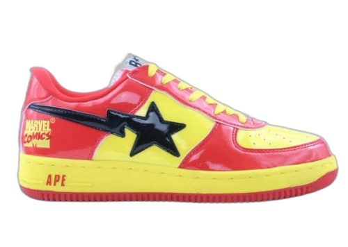A Bathing Ape Bape Sta Low Marvel Comics Iron Man