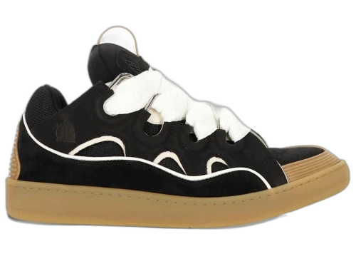 Lanvin Leather Curb Honey Black
