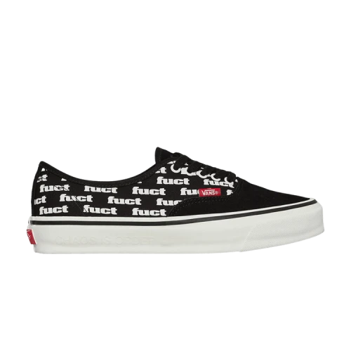 Vans FUCT x Slam Jam x Authentic Reissue 44 LX 'Black Marshmallow'
