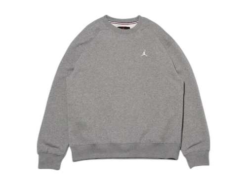 Jordan Brooklyn Fleece Crew Sweatshirt Gray