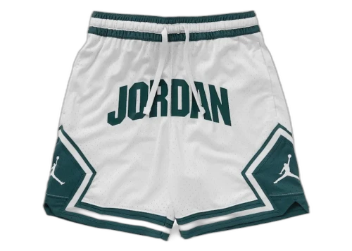 Jordan Sport Diamond Dri-Fit Shorts White/Dark Green