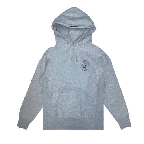 Supreme Popeye Hoodie 'Grey'