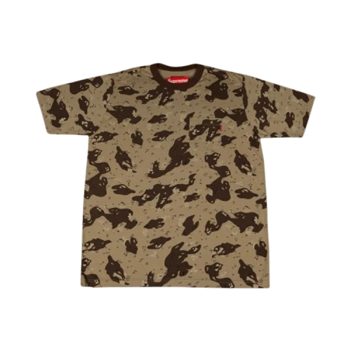 Supreme Short-Sleeve Camo Pocket T-Shirt 'Tan'