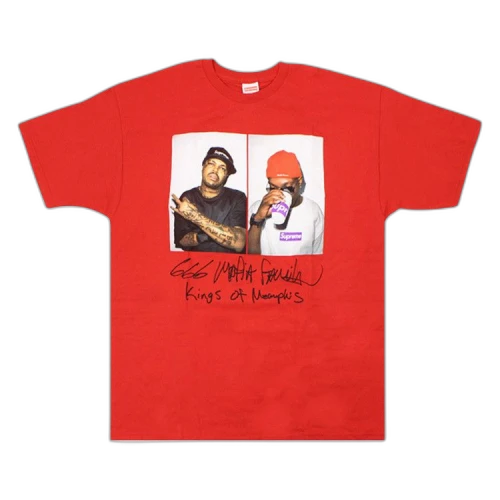 Supreme Three 6 Mafia Tee 'Red'