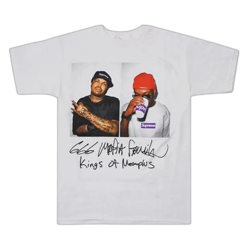 Supreme Three 6 Mafia Tee 'White'