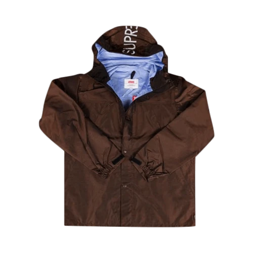 Supreme Irridescent Taped Seam Jacket 'Brown'
