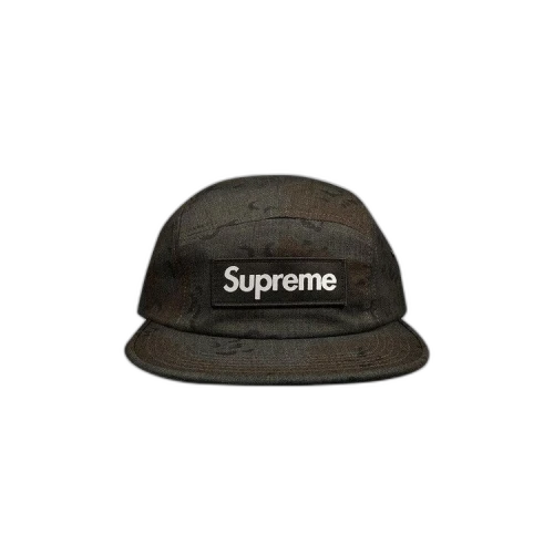 Supreme Desert Camo Camp Cap 'Grey'