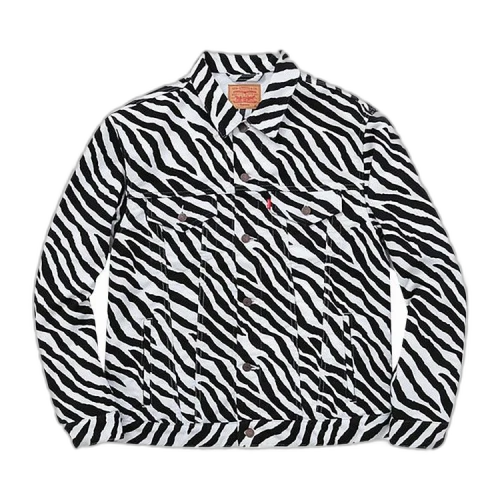 Supreme x Levis Moleskin Trucker Jacket 'Zebra'