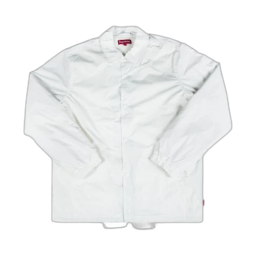 Supreme Old English Coaches Jacket 'White'