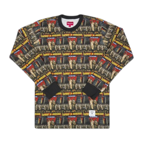 Supreme War Report Waffle Thermal 'Black'