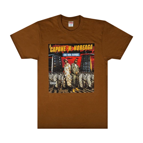 Supreme The War Report T-Shirt 'Brown'