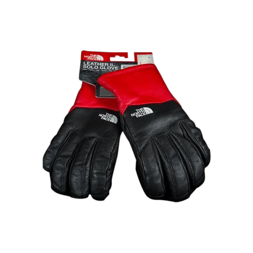 Supreme x The North Face Leather Gloves 'Red'