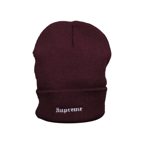 Supreme Centerpiece Beanie 'Plum'