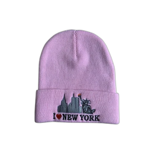 Supreme I Love NY Beanie 'Pink'