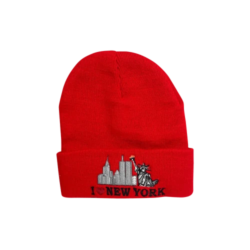 Supreme I Love NY Beanie 'Red'