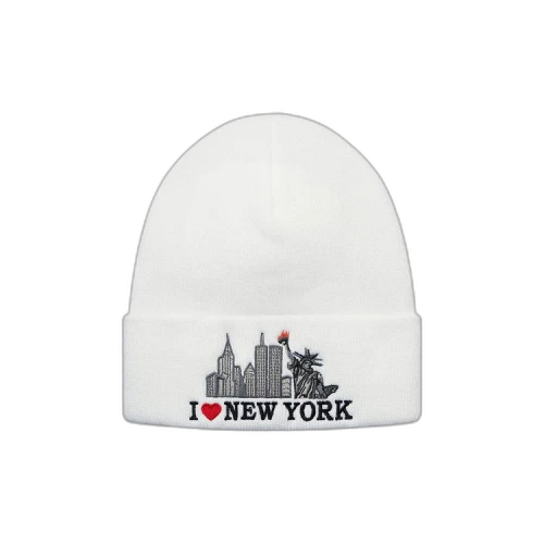 Supreme I Love NY Beanie 'White'