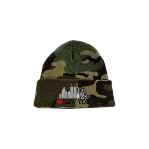 Supreme I Love NY Beanie 'Woodland Camo'