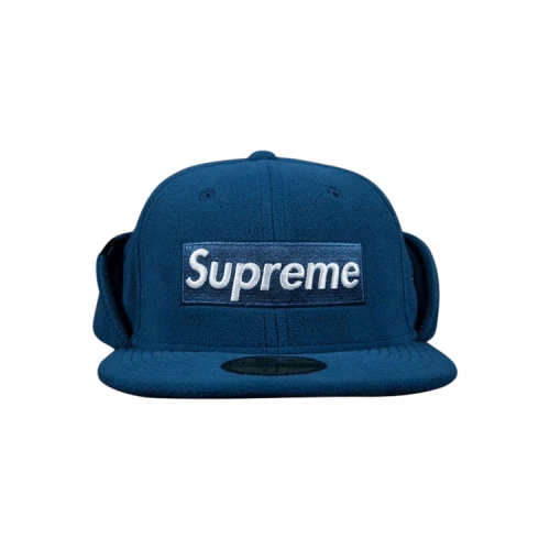 Supreme Polartec Ear Flap New Era 'Navy'