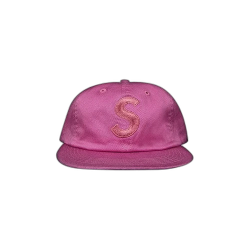 Supreme Tonal S Logo 6 Panel 'Bright Rose'