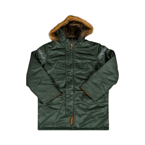 Supreme Reflective Cross N-3B Parka 'Olive'