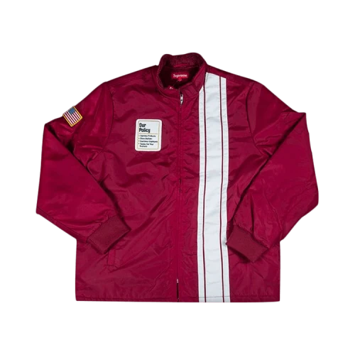 Supreme Pit Crew Jacket 'Maroon'