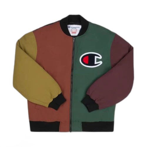 Supreme x Champion Color Blocked Jacket 'Multicolor'