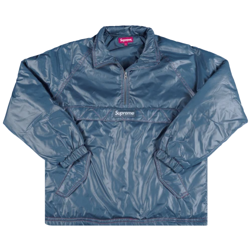 Supreme Contrast Stitch Pullover 'Navy'