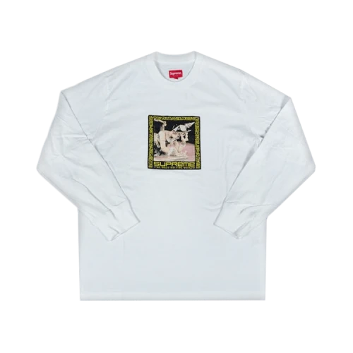 Supreme Best In The World Long-Sleeve T-Shirt 'White'