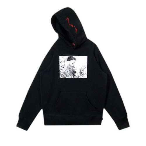 Supreme Akira Arm Hooded Sweatshirt 'Black'