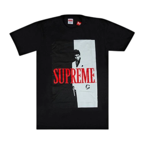 Supreme Scarface Split T-Shirt 'Black'