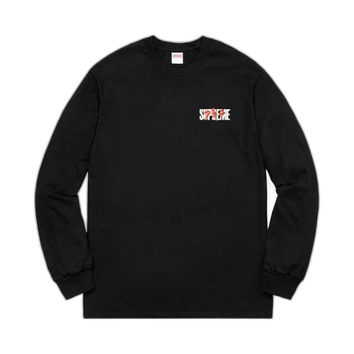 Supreme AKIRA Neo-Tokyo Long-Sleeve Tee 'Black'