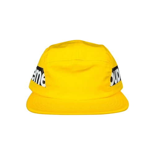 Supreme Side Panel Camp Cap 'Gold'