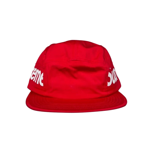 Supreme Side Panel Camp Cap 'Red'