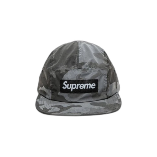 Supreme Reflective Camo Camp Cap 'Snow Camo'