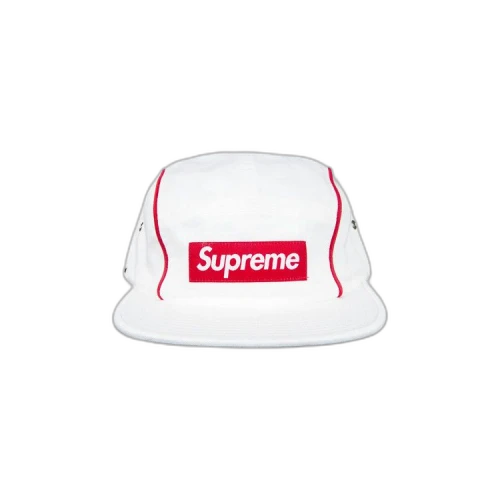 Supreme Piping Camp Cap 'White'