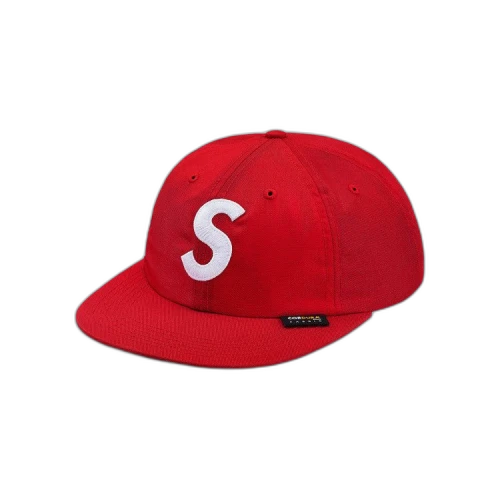 Supreme Cordura S Logo 6 Panel Cap 'Red'