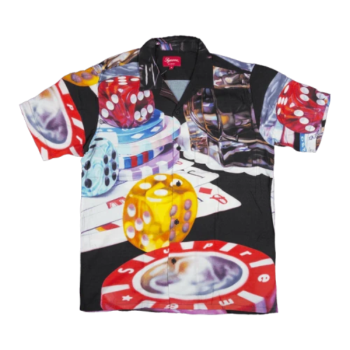 Supreme Casino Rayon Shirt 'Black'