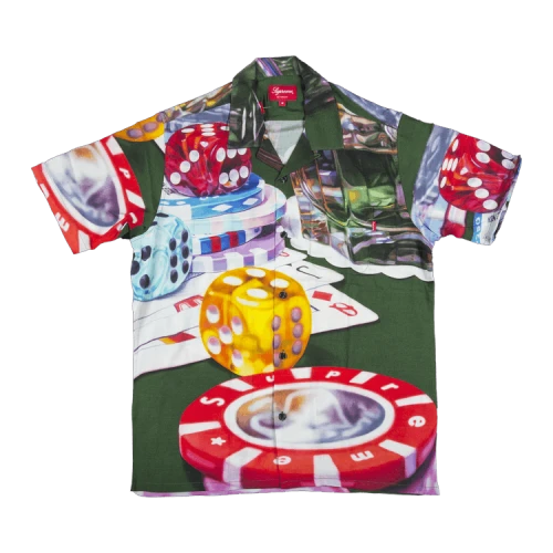 Supreme Casino Rayon Shirt 'Green'