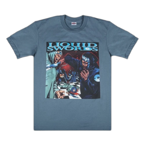 Supreme Liquid Swords T-Shirt 'Slate'