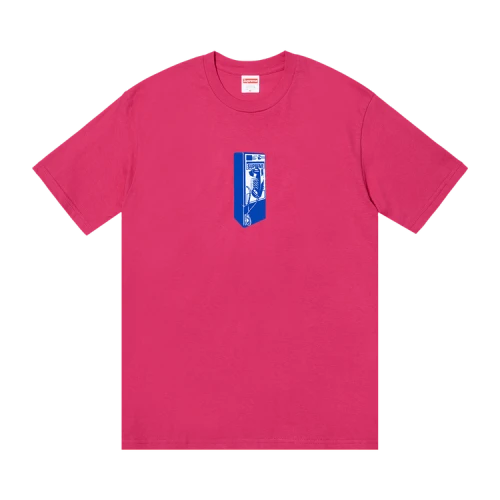 Supreme Payphone Tee 'Pink'