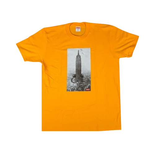 Supreme Mike Kelley The Empire State Building T-Shirt 'Bright Orange'