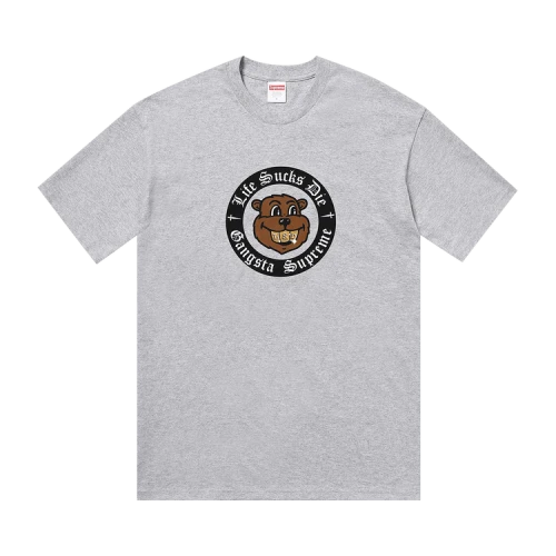 Supreme Life Sucks Die Tee 'Heather Grey'
