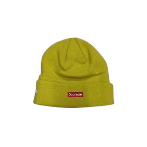 Supreme x New Era HQ Beanie 'Lime'