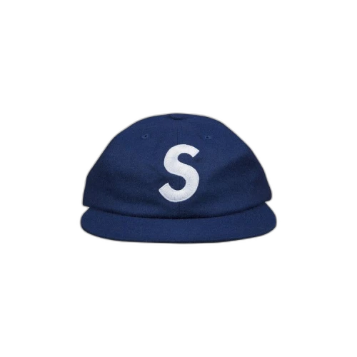 Supreme Wool S Logo 6 Panel 'Navy'